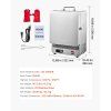 Elektrická tavná pec 1650 W digitálna, max 2192℉/1200℃, pid regulácia