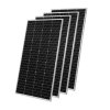 Solárny set 800W 4×200W, 12.8V 300Ah LiFePO4, 60A mppt, 2000W menič