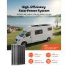 Solárny set 800W 4×200W, 12.8V 300Ah LiFePO4, 60A mppt, 2000W menič