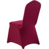 Poťahy na stoličky 50ks bordové polyester-spandex 20.08×17.72×37.4 inch