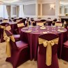 Poťahy na stoličky 50ks bordové polyester-spandex 20.08×17.72×37.4 inch