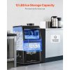 Výrobník ľadu 90lbs/24H 36 kociek/15min 12lbs led samočistenie