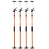 Teleskopické podpery na skrinky 4 ks, 116-290 cm, oceľ, nosnosť 70 kg
