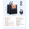 Chladič akvária 200L, 0.1 HP, titánový výparník, tichý kompresor