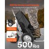 Skladací terénny vozík na zver, nosnosť 500LBS, odpružené kolesá