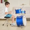 Detská bicie súprava 3-dielna 8" tom 10" snare 14" bas s pedálom