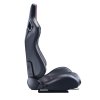 Závodné sedadlá 2 ks nastaviteľné, pvc, q235b posuv pre gokarty a autá