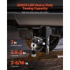 Nastaviteľný pintle hák 20000 lbs, pre 2-inch, 2-5/16-inch guľa