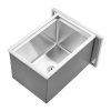 Vstavaný chladiaci box na ľad 508×355×306 mm, 30L, nerez, s odtokom
