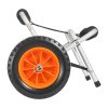 Skladací vozík na kajak nosnosť 113.4 kg kolesá 25.4 cm, ráčnový popruh