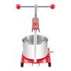 Ručný lis na ovocie 0.8 gal/3l, 2 nerezové valce, t-rukoväť, manuálny