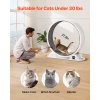 Behacie koleso pre mačky 40.8 in, tiché, s brzdou a kobercom do 30lbs