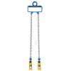 Reťazový zdvihák na sudy 1 t, oceľový s bezpečnostným hákom pre žeriav