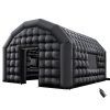 Nafukovací párty stan 5.4×5×4.2 m, 680 W ventilátor, 2 okná.