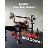 Lavica na bench press s nastaviteľným sklonom, nosnosť 450 LBS