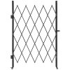 Skladací nožnicový bezpečnostný plot, zamykateľný, 126 × 197.5 cm