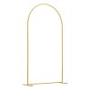 Stojan na svadobný oblúk 7.2FT a 6FT, 2 ks, zlatý kov s puzdrom