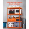 Policový regál 4 úrovne, 2400 lbs, nastaviteľný, 20" D × 40" W × 60" H