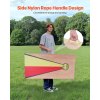Hra cornhole 4×2 ft, masívne drevené dosky, 8 vakov, s rukoväťou