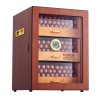 Humidor na cigary 100–150 ks, céder, digitálny zvlhčovač a vlhkomer
