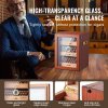 Humidor na cigary 100–150 ks, céder, digitálny zvlhčovač a vlhkomer
