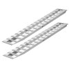 Nájazdové rampy 2 ks 2400×380 mm, hliník, nosnosť 2721,6 kg pre atv
