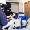 Sada vákuovej pumpy a manometrov ac 4.8 CFM 5PA pre hvac s kufríkom