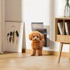 Dvierka pre zvieratá 14.25"×21.1" kovový rám, 3-klapový so zámkom