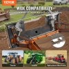 Montážna doska pre skid steer, 3/8" hrúbka, prípojný otvor 2.28"