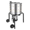 Stroj na oškubávanie kurčiat 400 mm bubon, 500 W, 230 rpm, 114 prstov