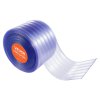Priehľadné pvc pásy do dverí 45.7 m × 30.5 cm rebrované v rolke