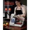 Elektrický krájač mäsa 320W, 250 mm čepeľ 450 RPM, 0-10 mm pre mrazené