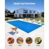 Solárna plachta na bazén 10.97×5.49m obdĺžniková 8 mil bublinková pe