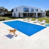Solárna plachta na bazén 10.97×5.49m obdĺžniková 8 mil bublinková pe