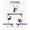 Gymnastická kladina pre deti 8FT, 5 polôh výšky, nízka a vysoká