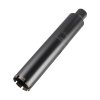 Diamantová korunka 76 mm × 356 mm, vnútorný závit 1-1/4 in-7