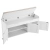Lavica do predsiene 1050×350×503 mm, 3 skrinky, sedák, 250lbs