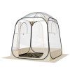 Priehľadný bublinový stan 1.6×1.6 m pre 2–4 osoby, vodotesný
