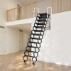 Sklopné povalové schodisko 12 stupňov 660LBS/299.4KG pre 9.5–10 ft