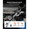 Elektrický výfukový prepínač 63,5 mm nerezová sada s diaľkovým ovládaním