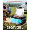 Autochladnička kompresorová 20L 12/24V dc/100-240V ac -20°C až 20°C