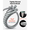 Nerezové lanko priemer 2 mm dĺžka 35.1 m 7×7 304 pevnosť 2 kN