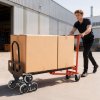 Skladací 3v1 schodiskový vozík na presun tovaru, nosnosť 350 kg