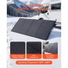 Skladací solárny panel 400 W, monokryštalický 24% účinnosť, IP67, MC4