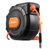 Navíjač hadice na vzduch 30m × 9.5mm pvc, 300 psi, uzavretý otočný