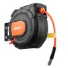 Navíjač vzduchovej hadice 20m×9.5mm, 300 psi, 2m vedenie, 180° otočný