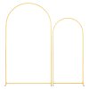 Stojany na pozadie (oblúkové), sada 2, 2,2 m a 1,8 m, zlatý kov