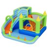 Nafukovací skákací hrad so šmýkačkou 11.3×12.3×7.0 ft pre 3–8 rokov