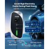 Mobilný wallbox 7,4 kW 32 A jednofázový type 2 6 m kábel CEE IP66 LCD