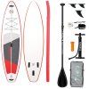 FunWater SUP paddleboard SUPFW69C 3,35m (červeno-biela)